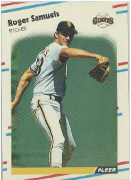 1988 Fleer Update Baseball Cards       131     Roger Samuels
